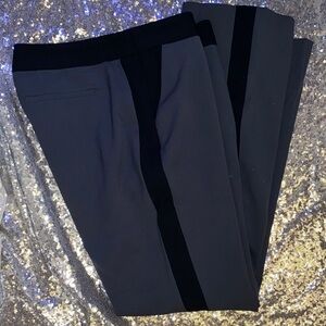 Banana Republic 10 Martin Fit Gray and Black Trousers